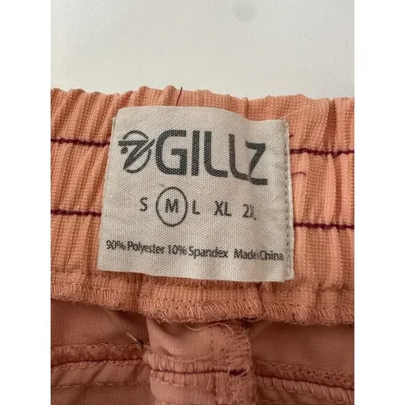 Gillz Shorts Womens Medium Elastic Pull On Athletic Gym‎ Workout Athleisure - Picture 3 of 8